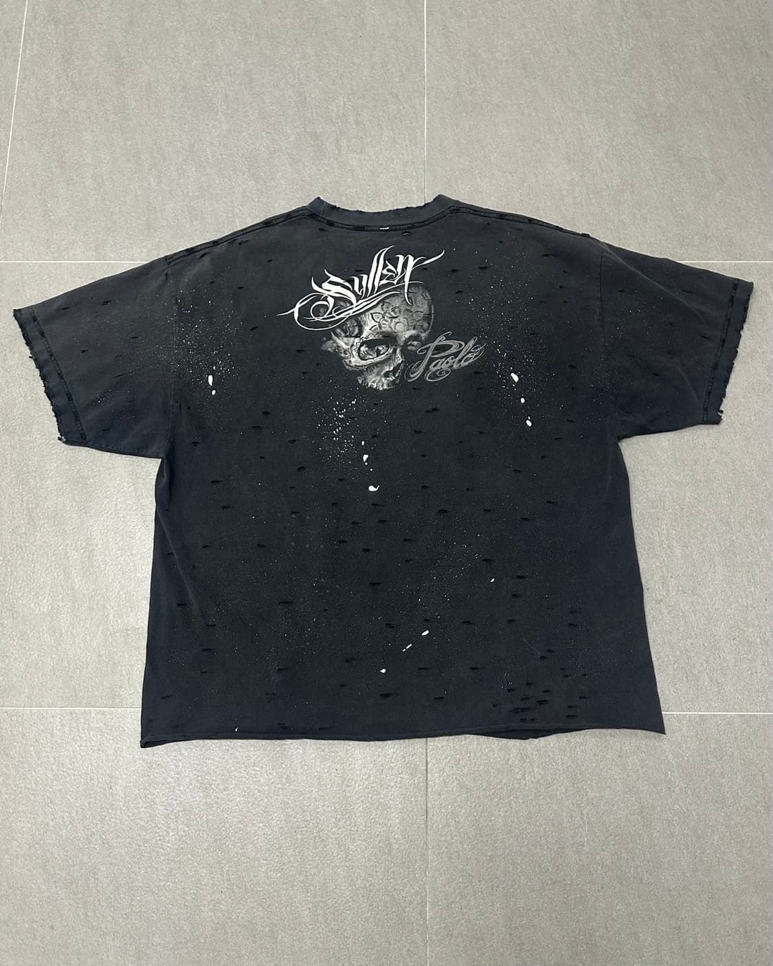 (2XL)스컬 USA 커스텀 반팔-M2003 상품이미지6