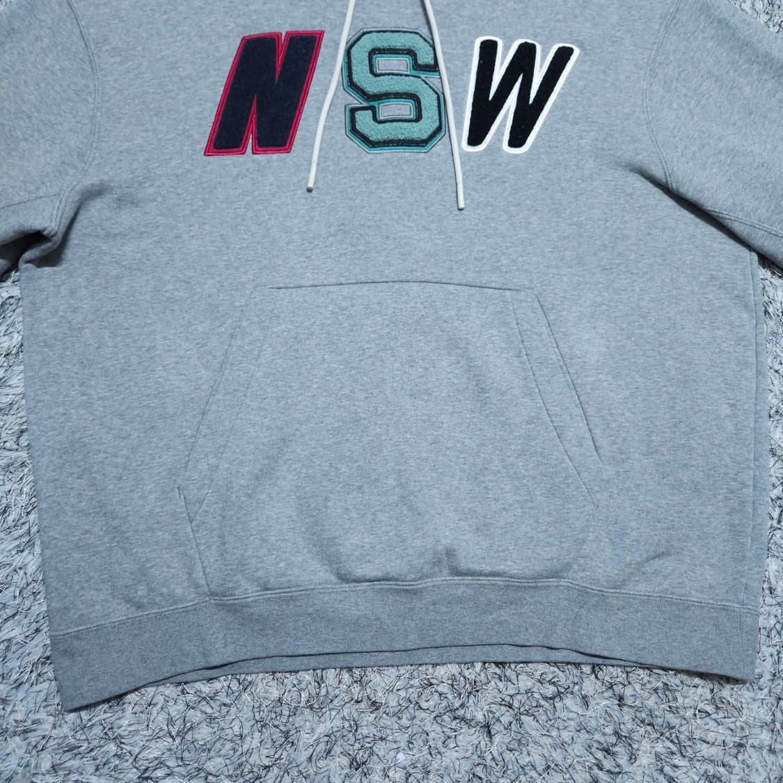 나이키) L 남자 오버핏 기모 후드티셔츠 / 왕눈이샵 상품이미지5