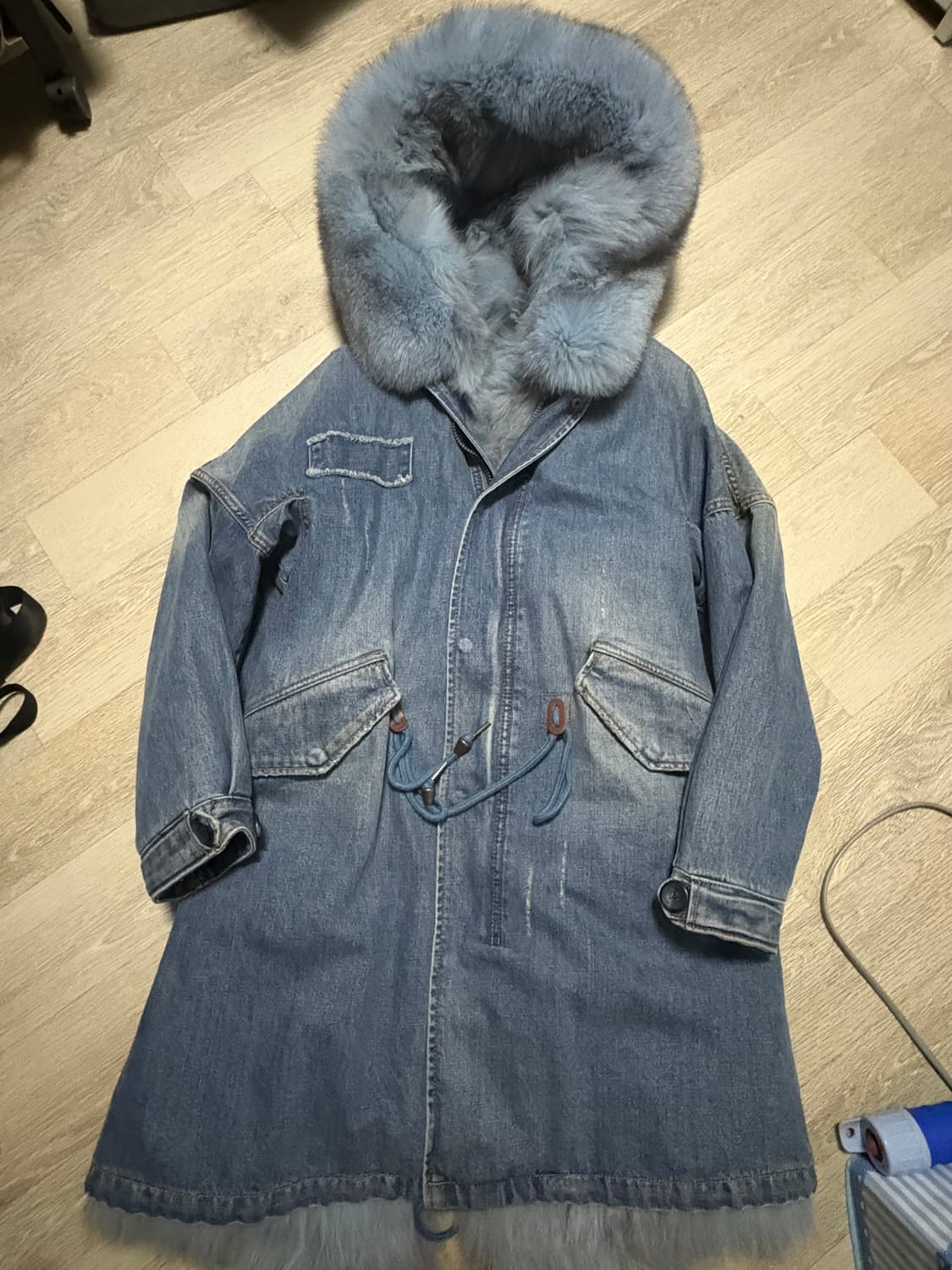 [쥬드일리아] 사가폭스퍼 야상자켓 상품이미지1