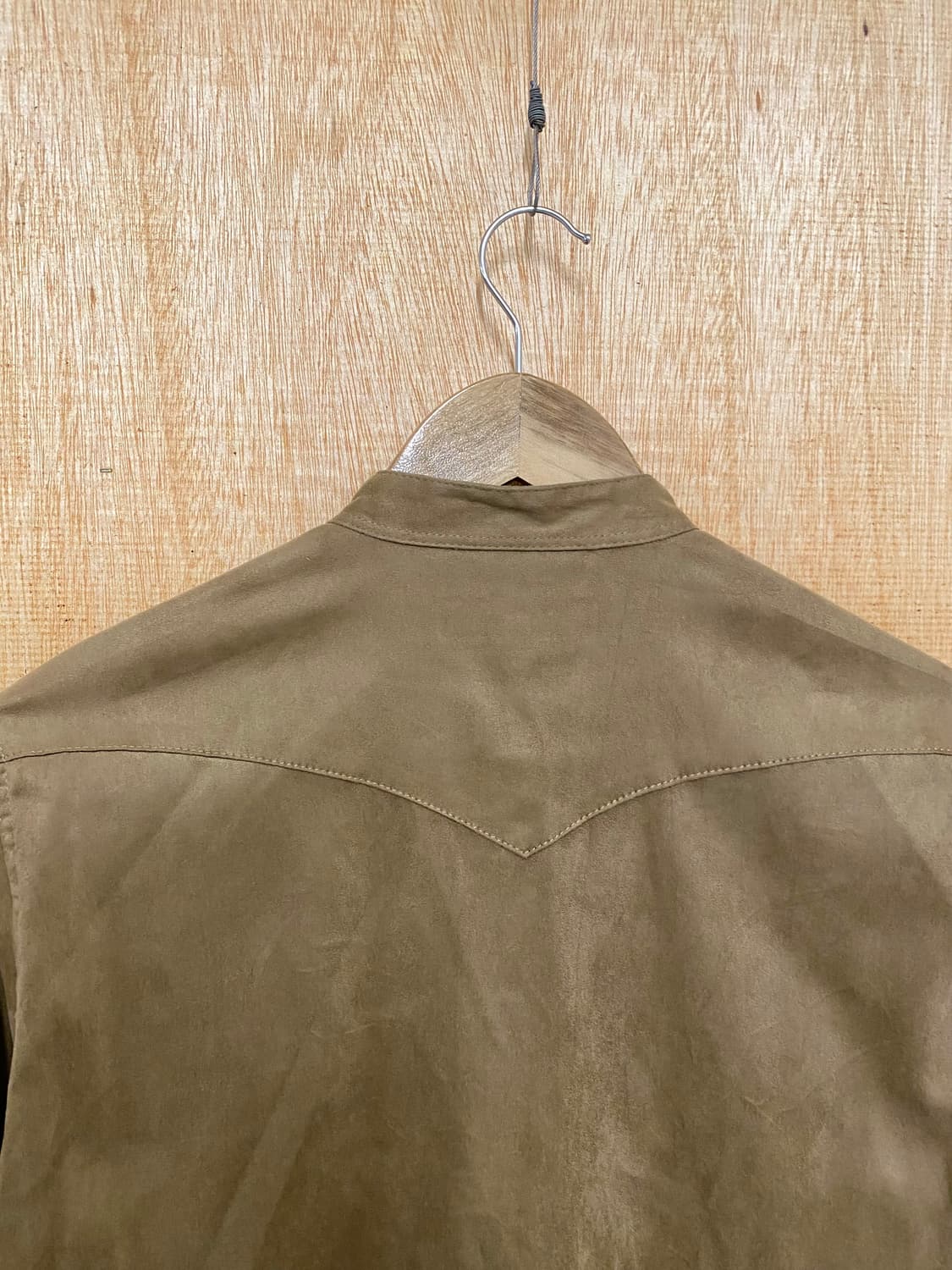 BEAMS suede western shirts 빔즈 스웨이드 웨스턴셔츠 상품이미지5