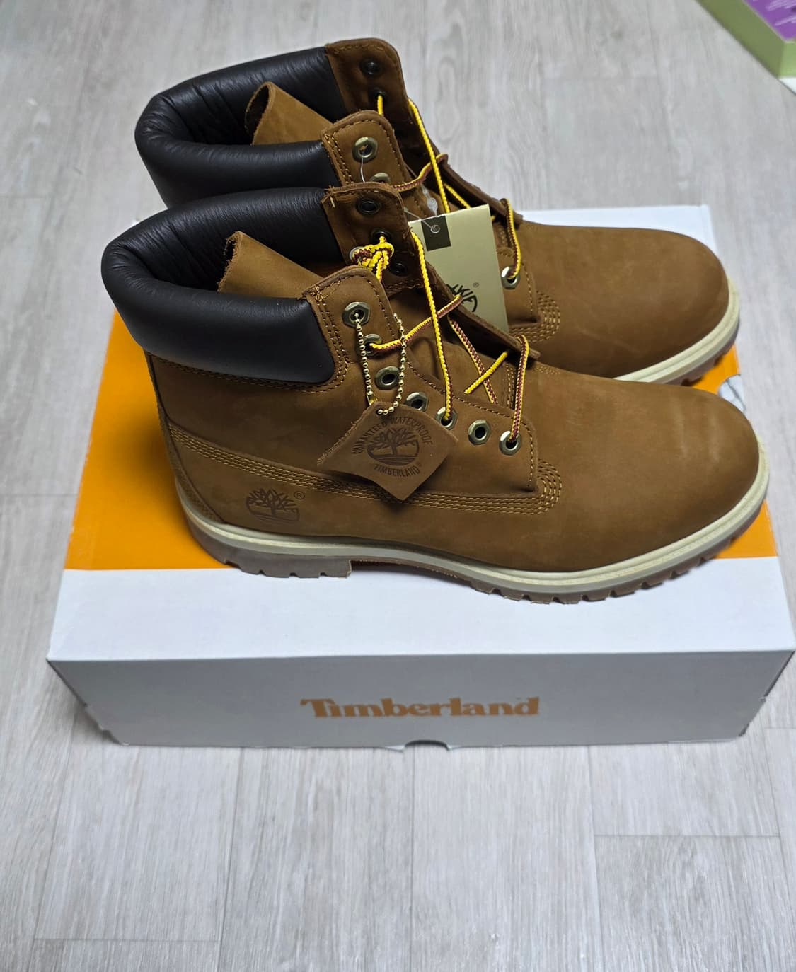 팀버랜드 6인치 워터프루프 다크브라운 부츠(265~270) 상품이미지7