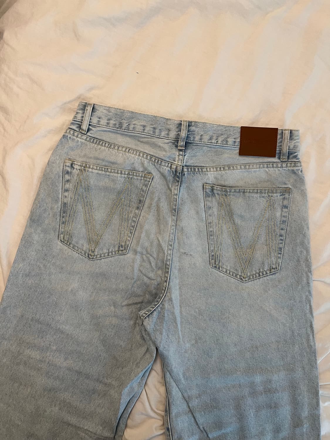 motherland 라이트 블루 베기 데님 M (32) 상품이미지8