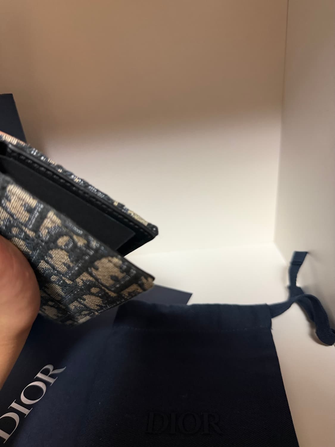 디올 오블리크 오거나이저 카드지갑 급처 상품이미지5