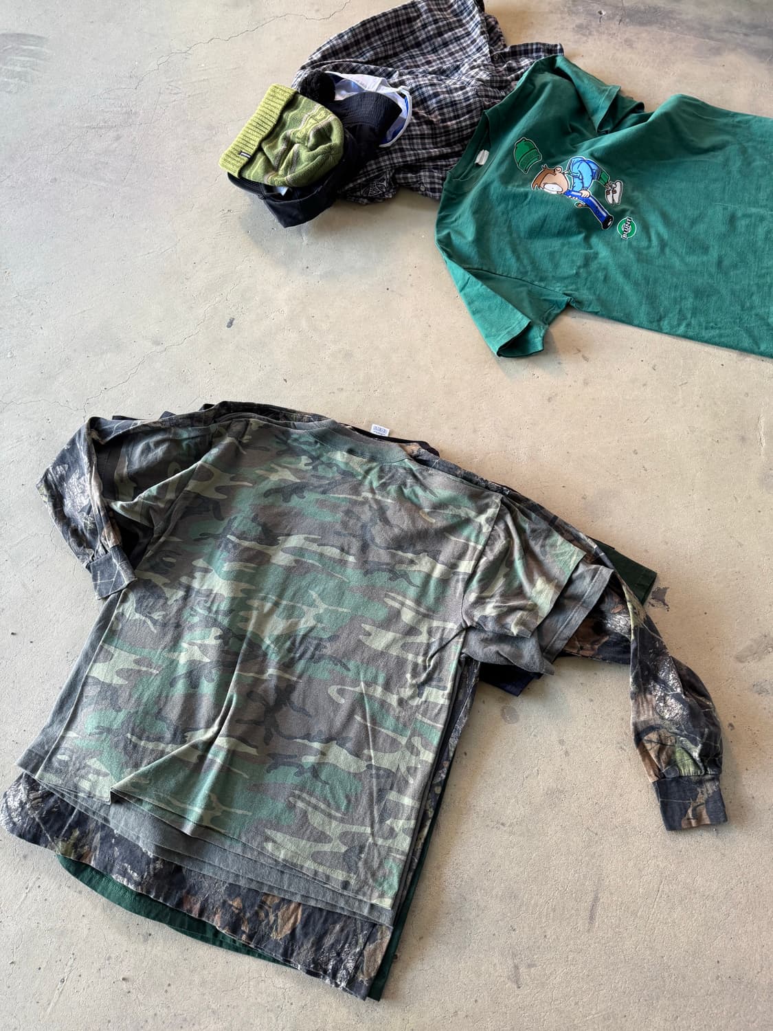 70$ 빈티지 usa 로스코 카모 티셔츠 상품이미지1