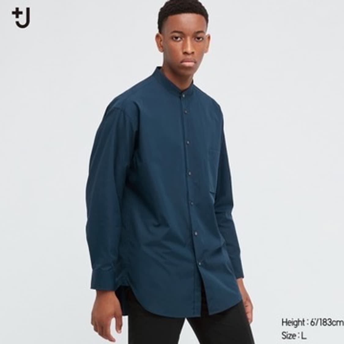 유니클로 질샌더 +j 수피마코튼 오버사이즈 셔츠 (L 새상품) 상품이미지4