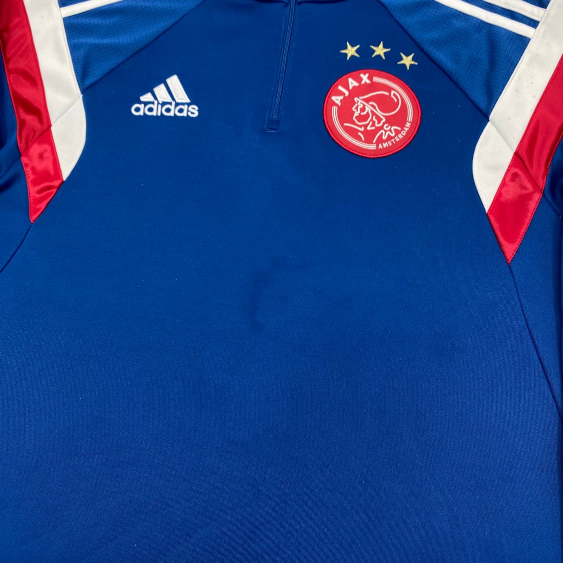 14-15 아디다스 아약스 암스테르담 반집업 트레이닝탑 M  상품이미지4