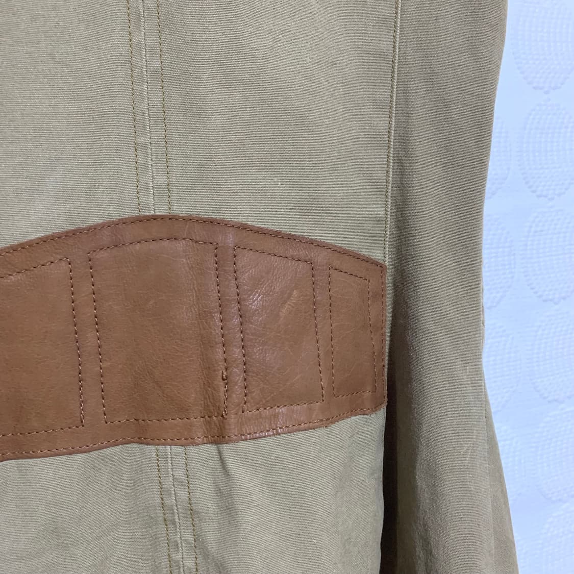 랄프 로렌 사냥 소가죽 배색 원피스 상품이미지8