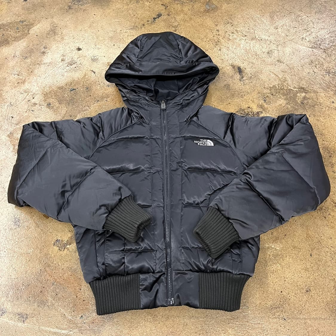 노스페이스 크롭 후드 숏패딩  상품이미지2