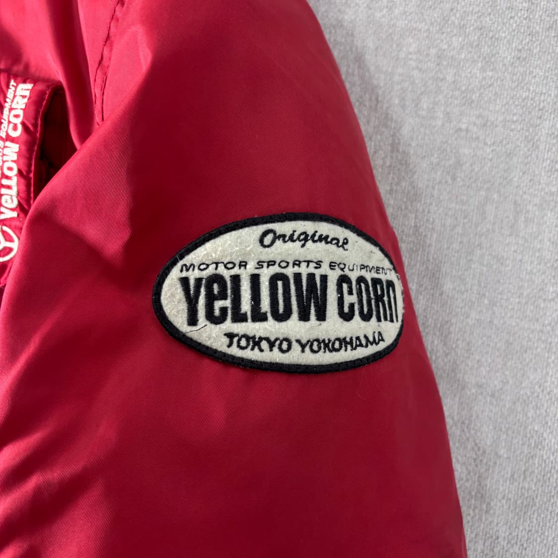 100 옐로우콘 나일론 레이싱 자켓 상품이미지4