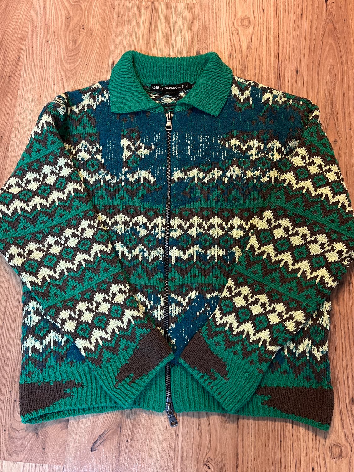 앤더슨벨 집업가디건(XL) 상품이미지1