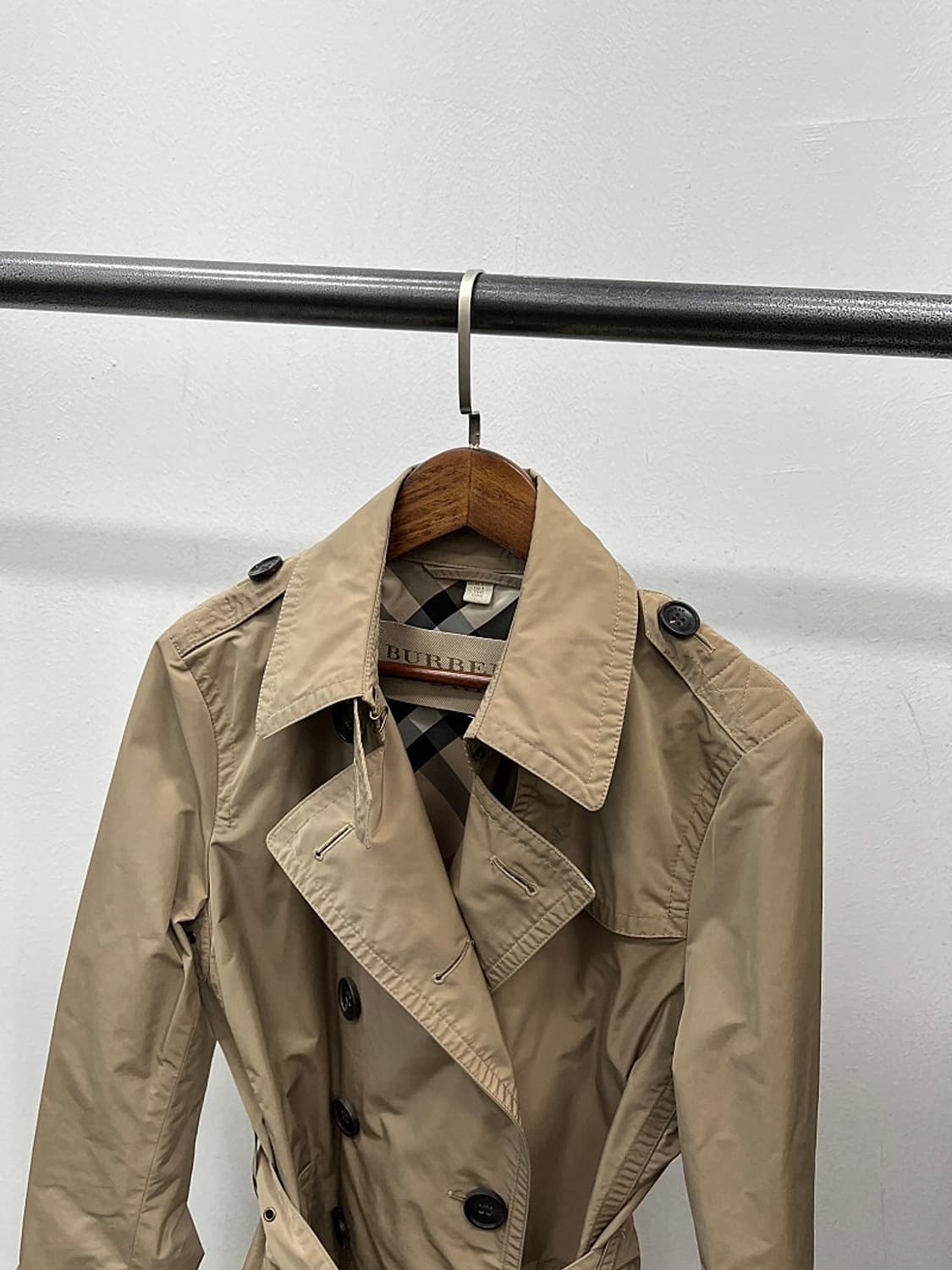여) 버버리 폴리 트렌치코트  상품이미지4