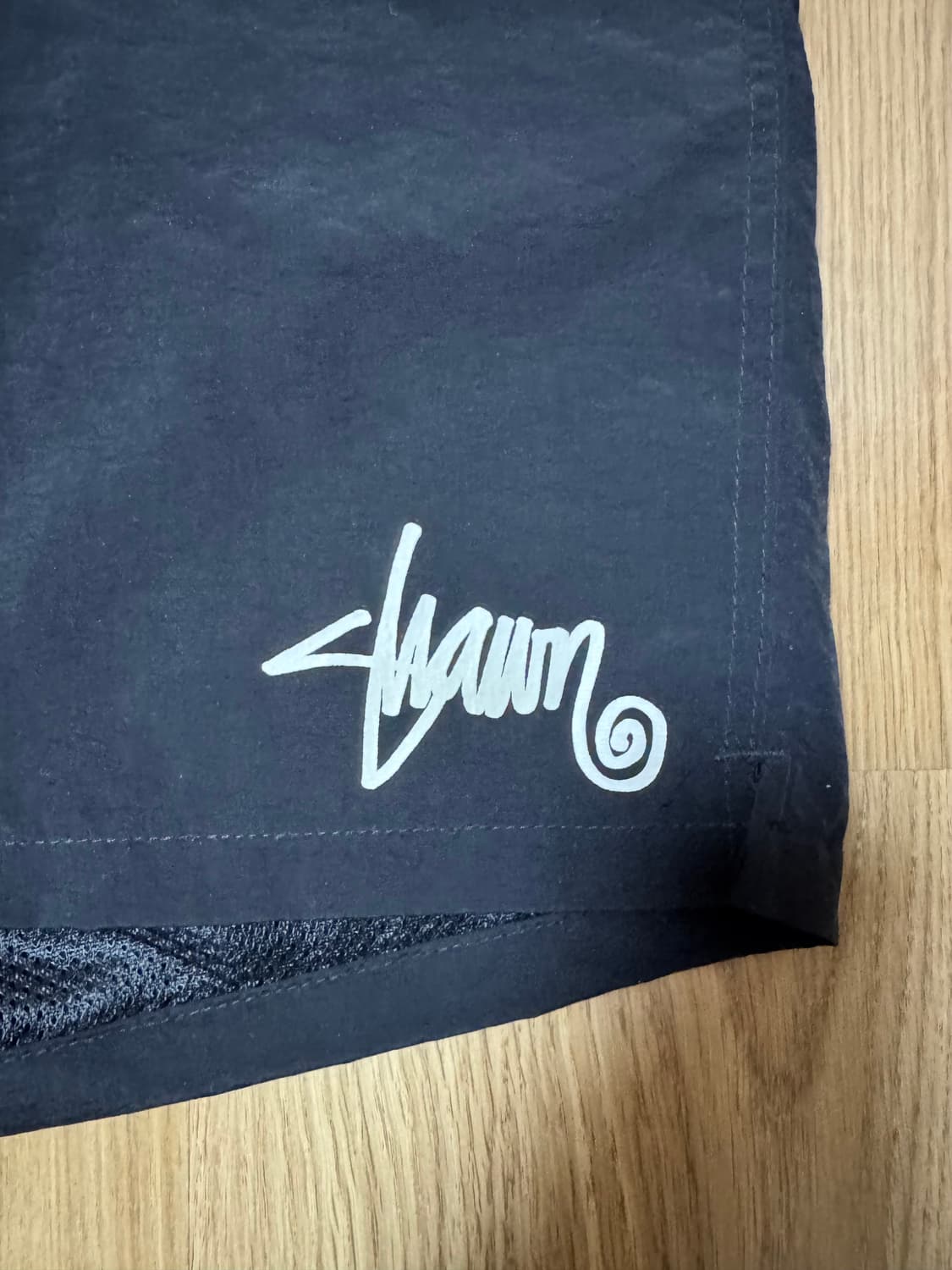 새상품 에스더블 반바지 스윔 팬츠 블랙 라지 상품이미지2