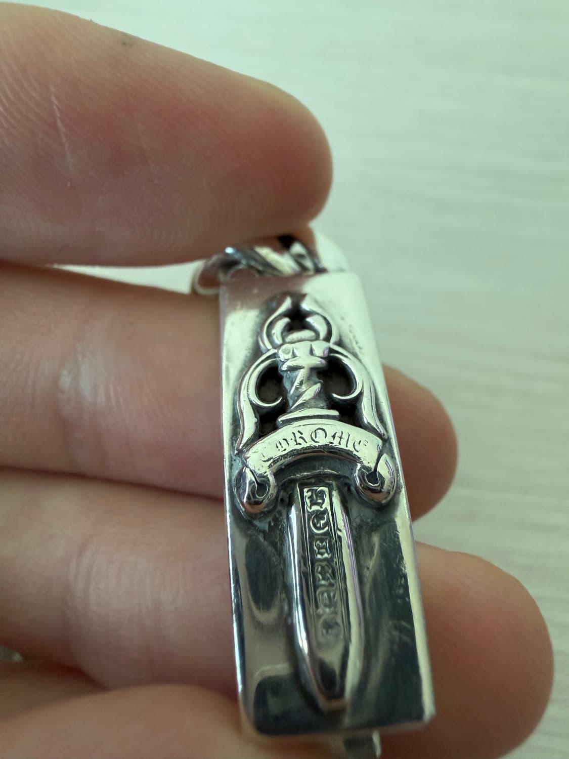 크롬하츠 베이비 대거 클래식 id 팔찌 상품이미지5