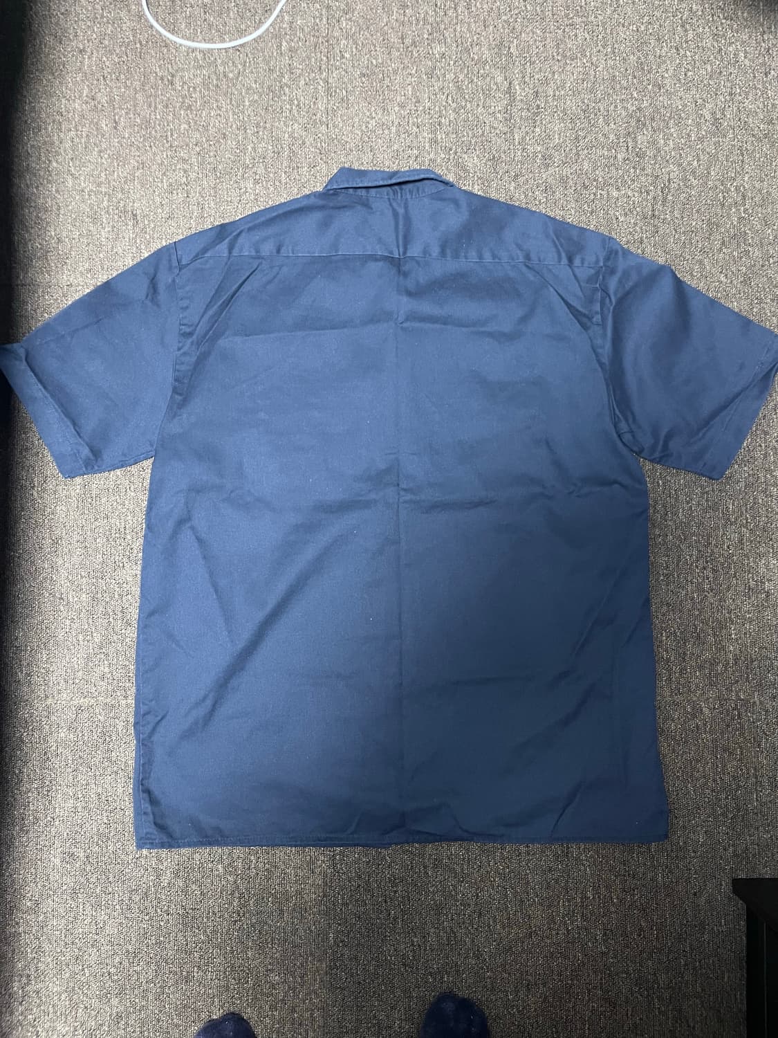 디키즈 워크셔츠 네이비 상품이미지4