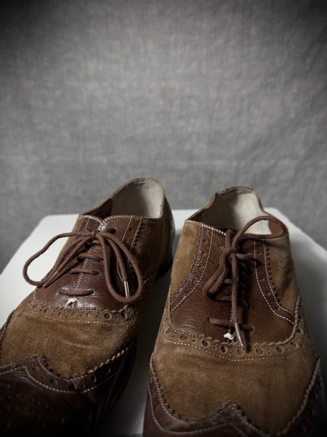Mihara Yasuhiro Two-Tone Wingtip Shoes   상품이미지3