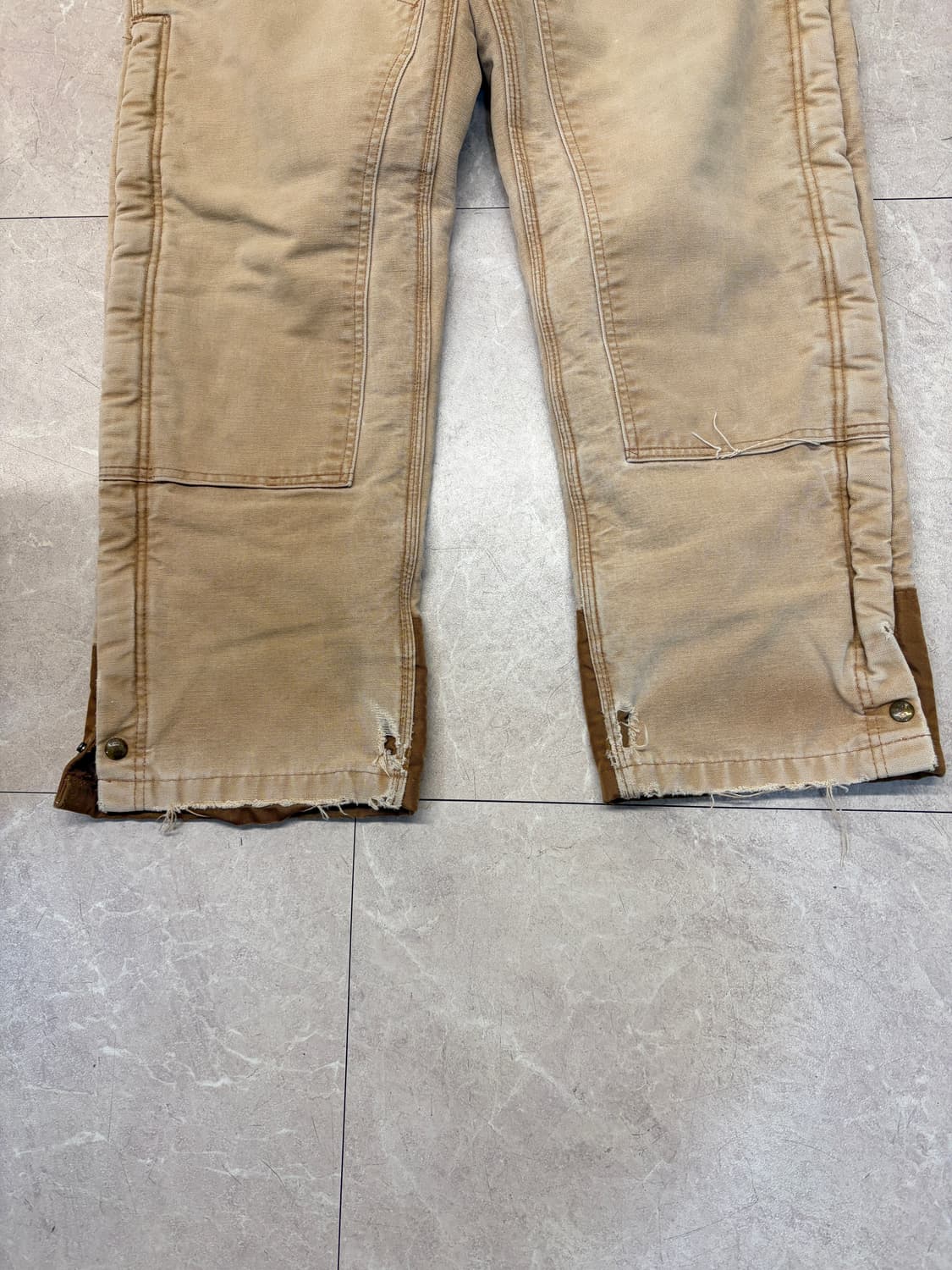 칼하트 더블니 팬츠, 방한바지 상품이미지3