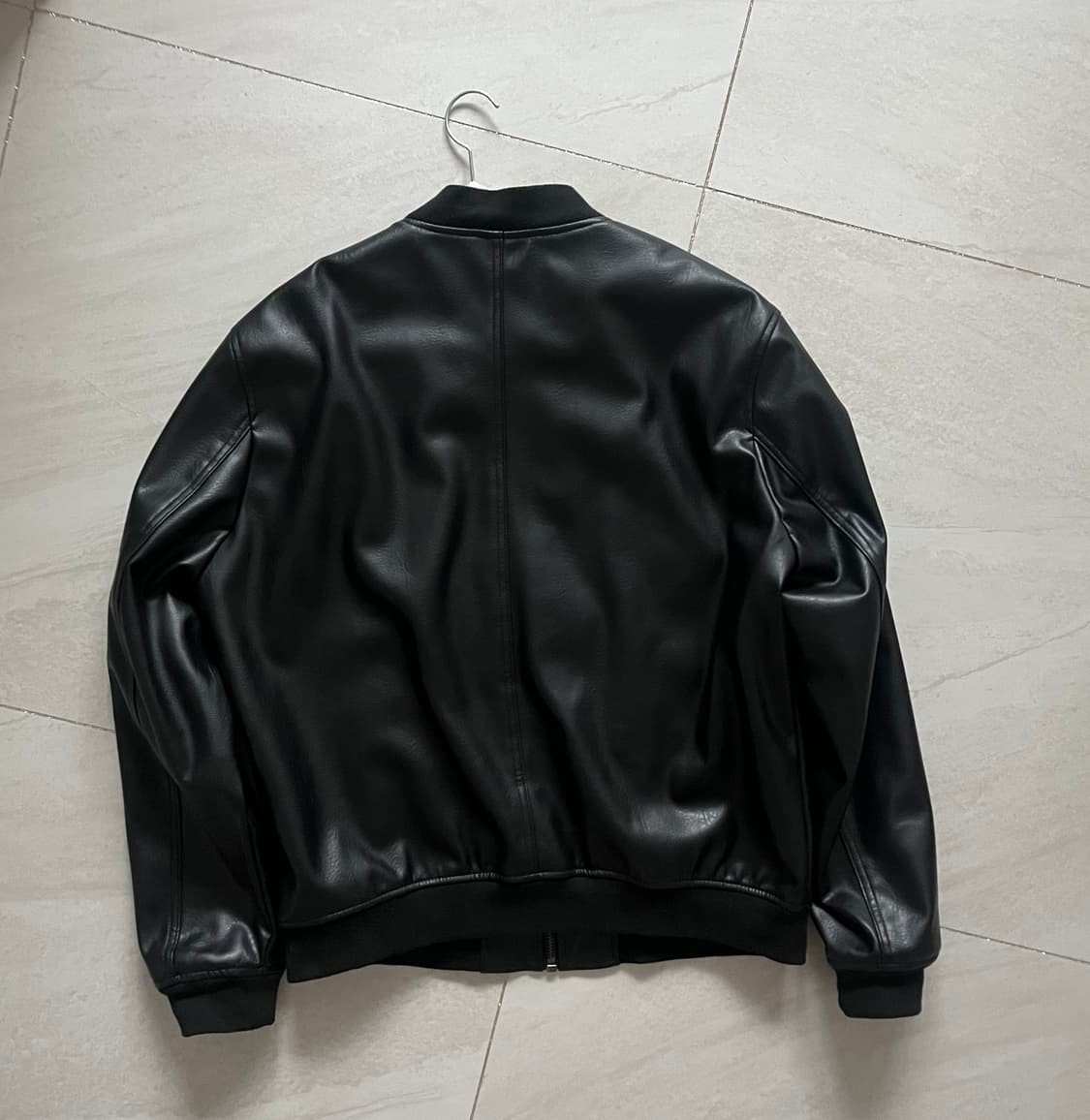 자라 레더 봄버 자켓 상품이미지3