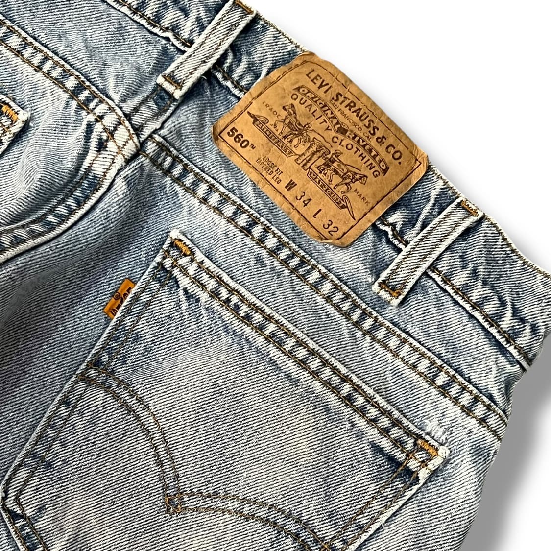  USA 리바이스 560 오렌지탭 데님팬츠 y13966 상품이미지6