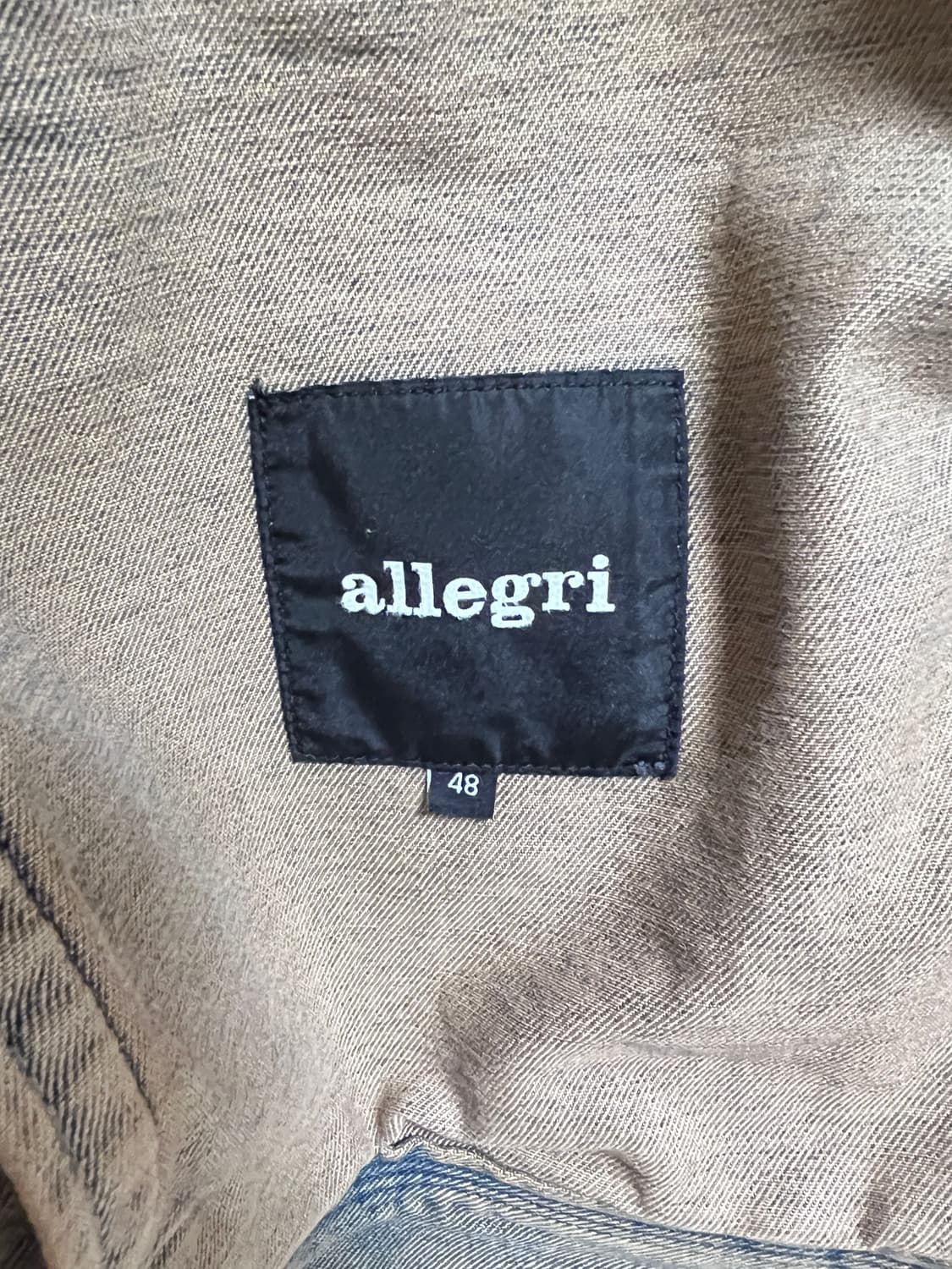 알레그리 데님 트러커 자켓(100~105) 상품이미지4