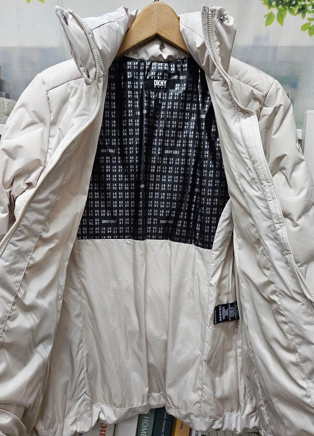 DKNY 여성골프패딩 100 L 퀼팅 다운패딩 AD18 상품이미지6