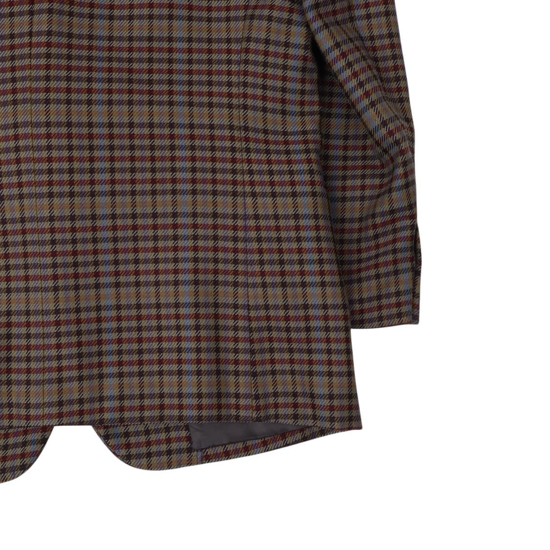 입생로랑 하운드투스 체크 울 2B 블레이저 자켓 상품이미지7