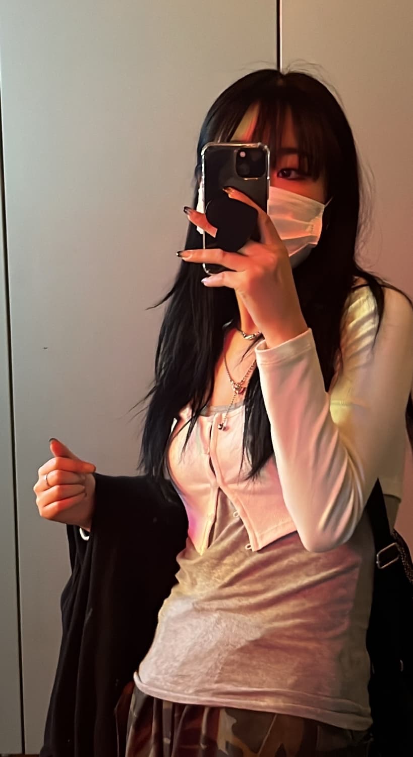 H&M 디바이디드 크롭 가디건 상품이미지3