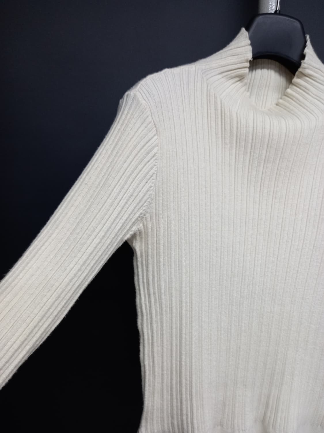 더 아이잗 춘추 골지 니트블라우스 F 44-66 상품이미지4