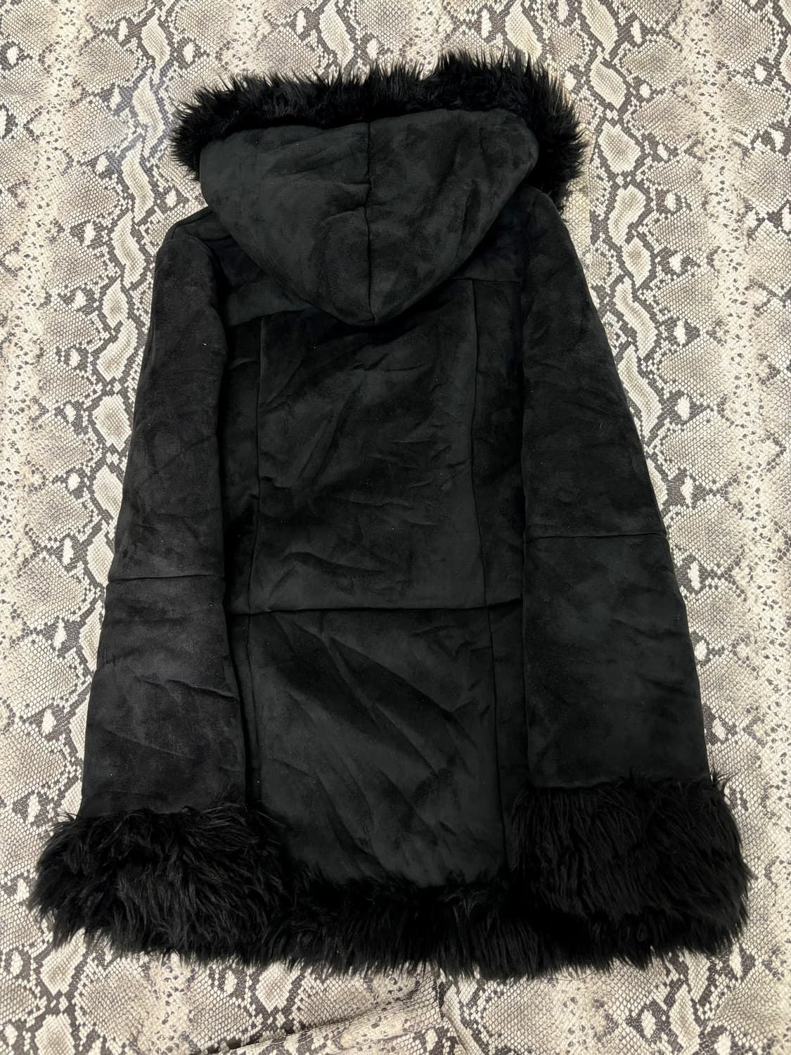 [EGOIST JAPAN] VKEI mood Black Fur Hoodi 상품이미지10