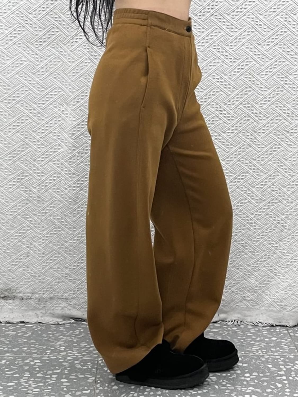 유니클로 U 르메르 모던시크 하이웨스트 슬랙스 바지 M C09568 상품이미지1