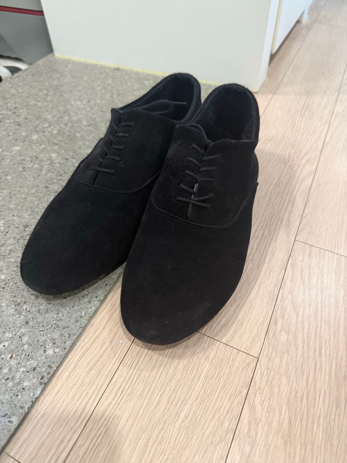 10 BEAMS CROWN 스웨이드 옥스포드 발레 슈즈 상품이미지4