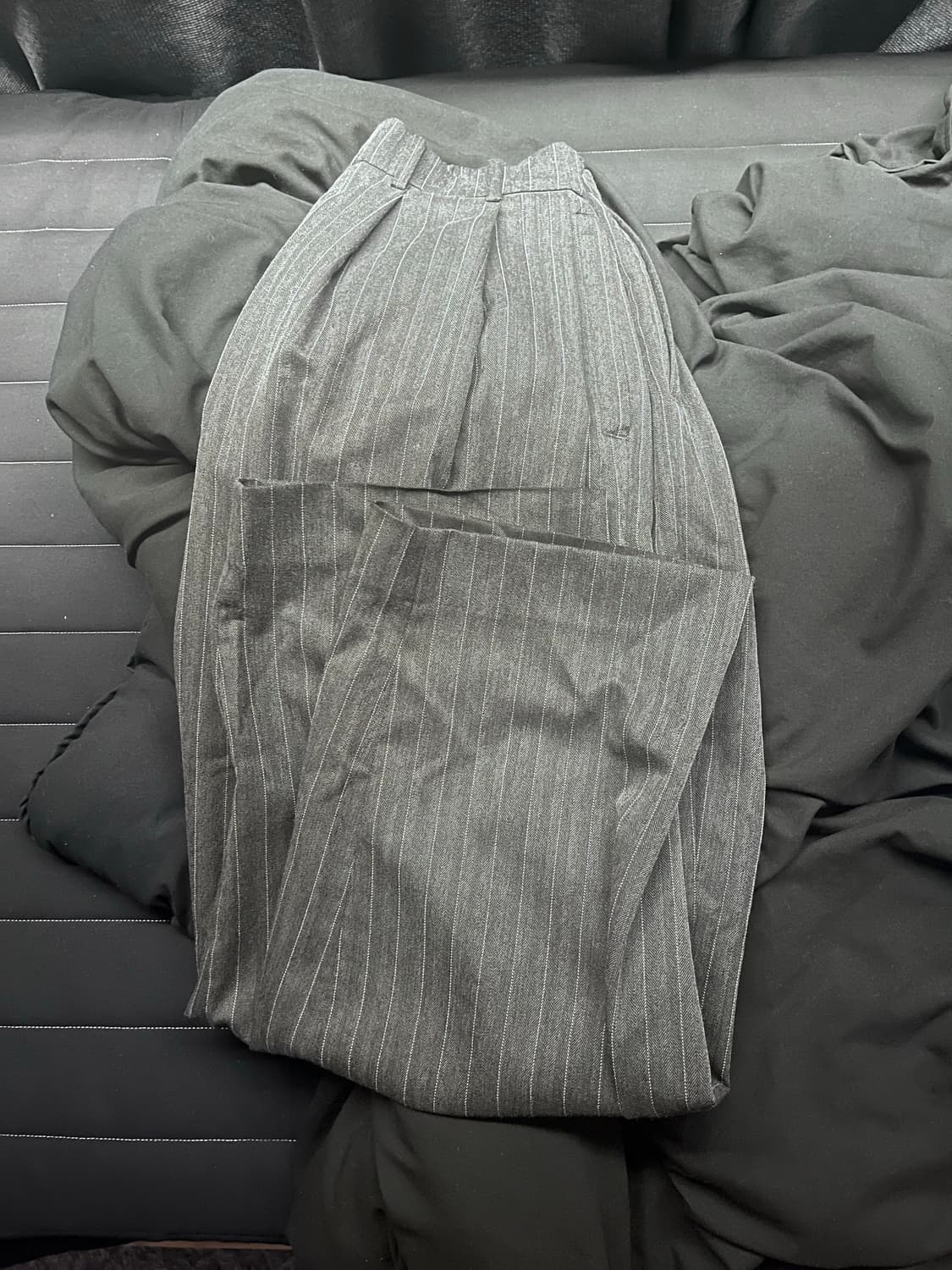 노운 와이드 테이퍼드 슬랙스 ( 1size ) 상품이미지5