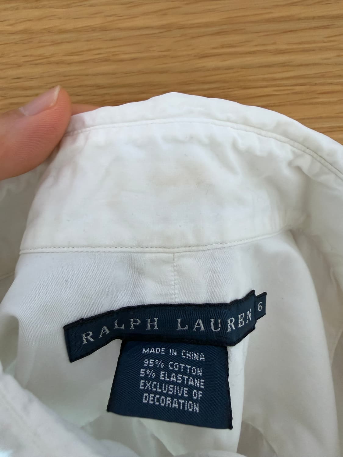 랄프로렌(RALPH LAUREN) 셔츠(미세 얼룩 확인) 상품이미지9