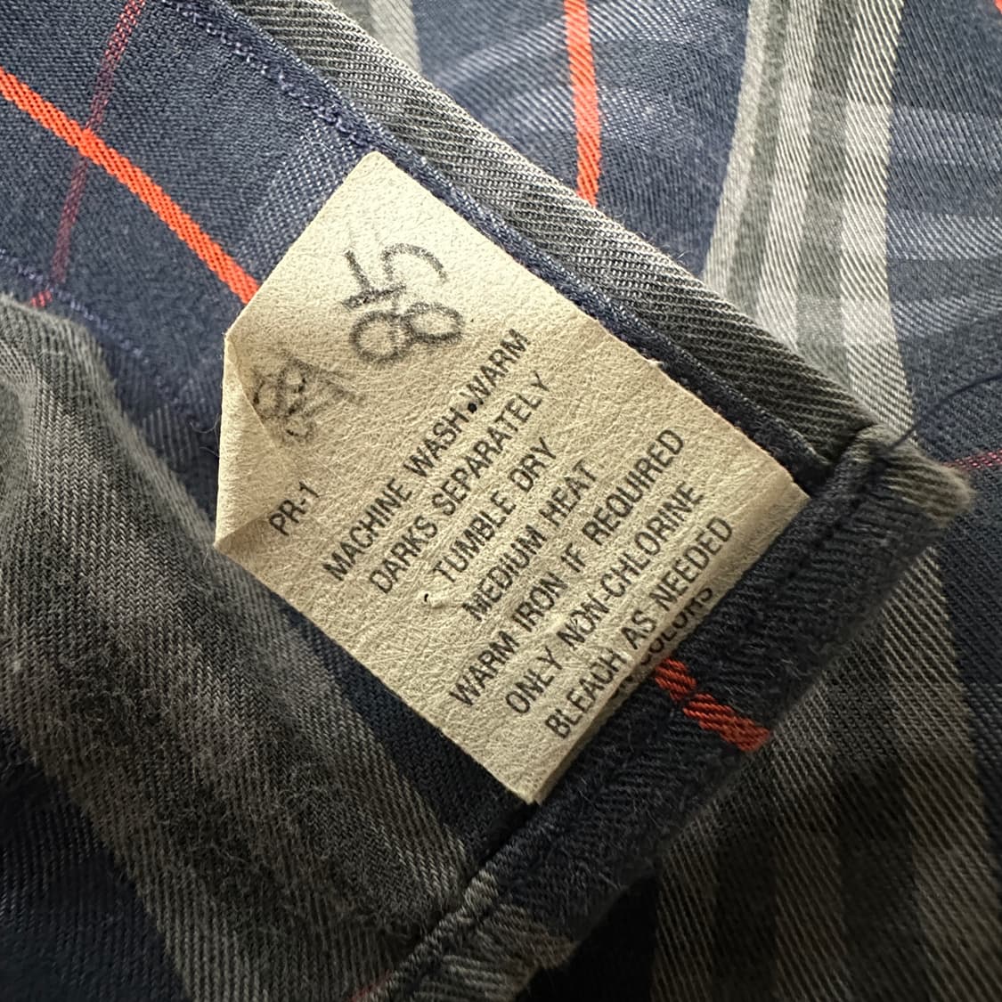 BURBERRY 90's usa made shirt 상품이미지4