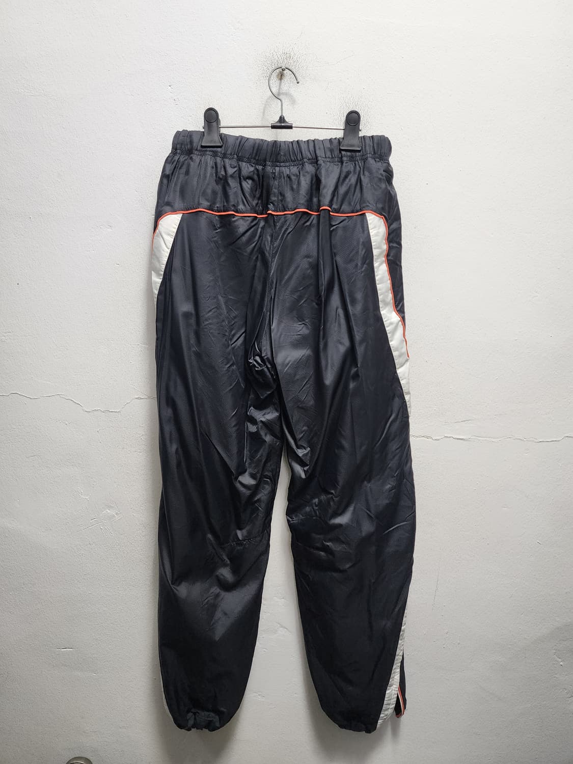 나이키 기모 오레오배색 나일론 츄리닝바지 상품이미지2