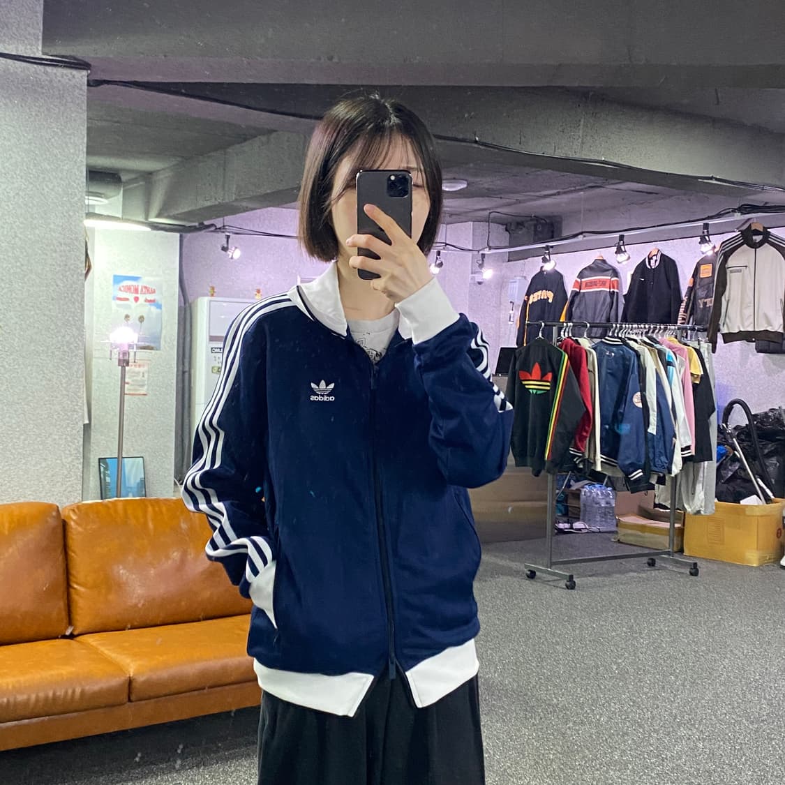 아디다스 베켄바우어 투웨이 배색 트랙탑 져지  B4688 상품이미지1