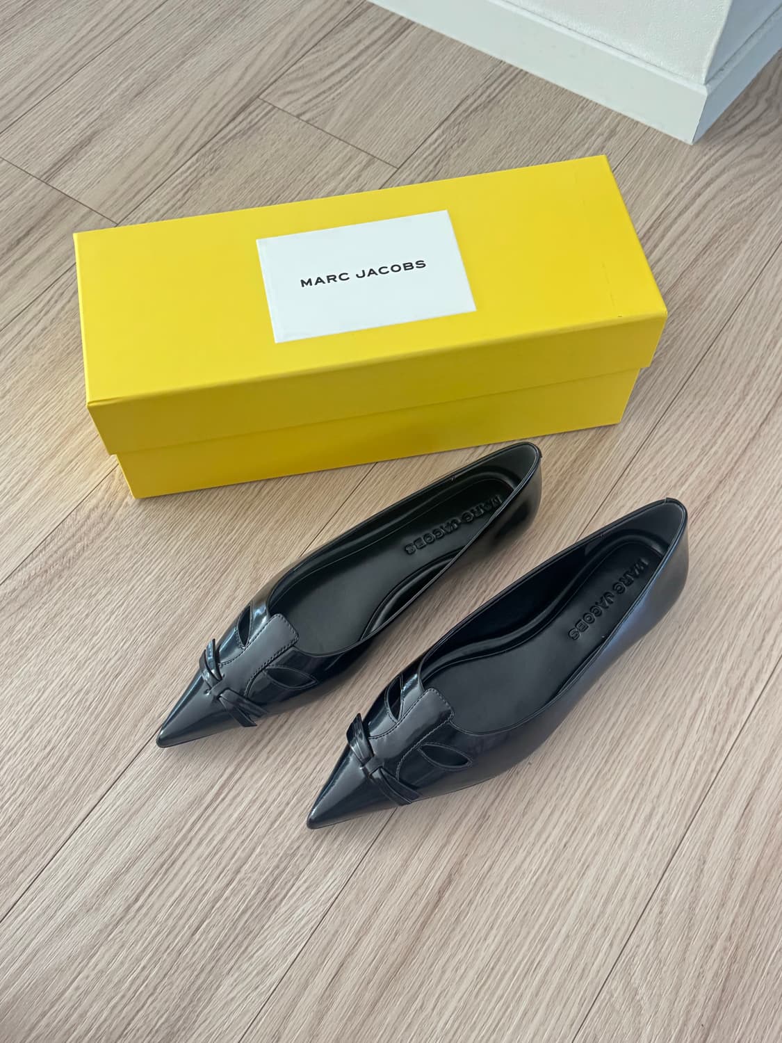 새상품 마크 제이콥스 블랙 플랫 슈즈 EU37 상품이미지7