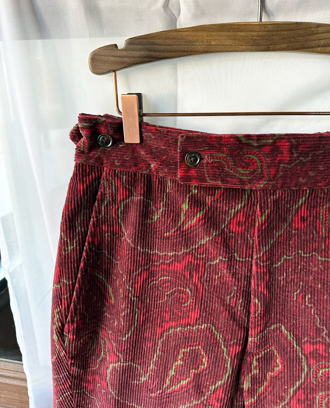 NEEDLES paisley corduroy pants 상품이미지6