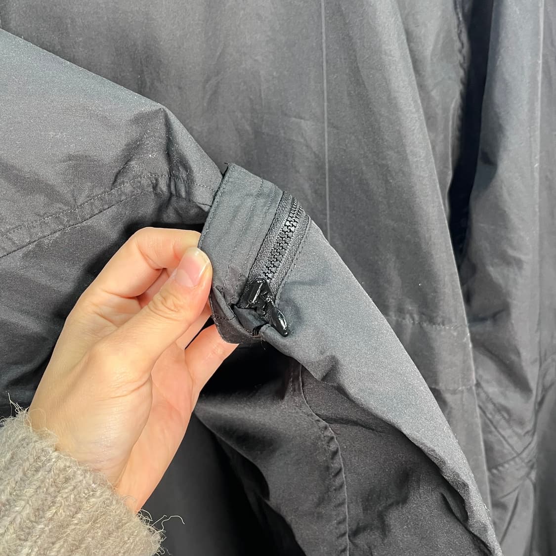 나이키 투웨이 바람막이 (반팔/긴팔) m  상품이미지5