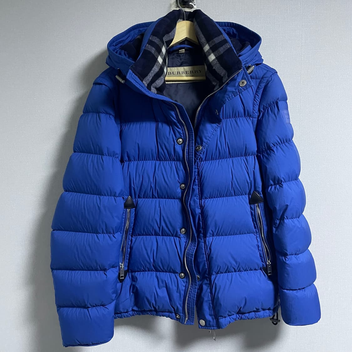 버버리 남성 다운 점퍼 블루 50 (남성 100-105 상품이미지8