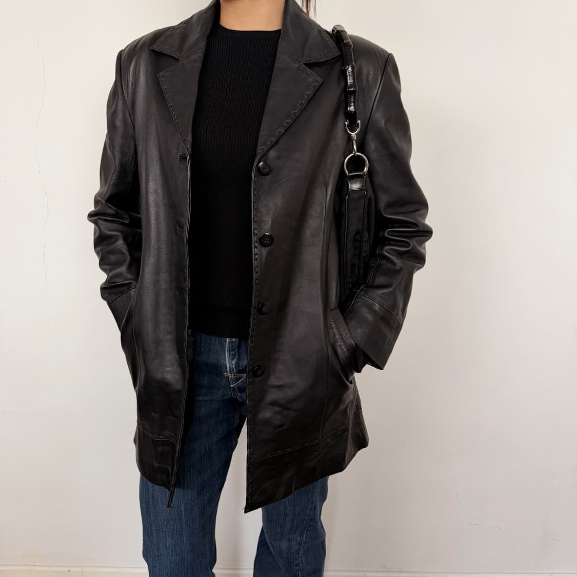 레더자켓 Leather Jacket (Lambskin) / OS 상품이미지8