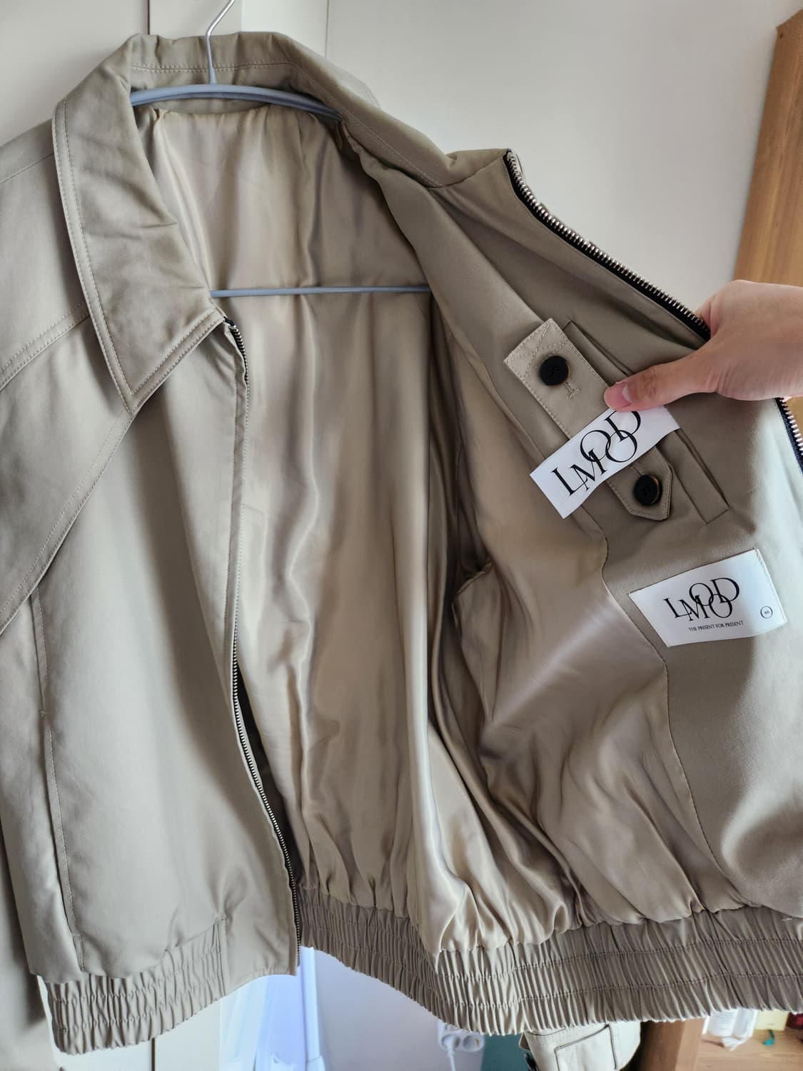 엘무드 치노 블루종 자켓 상품이미지6