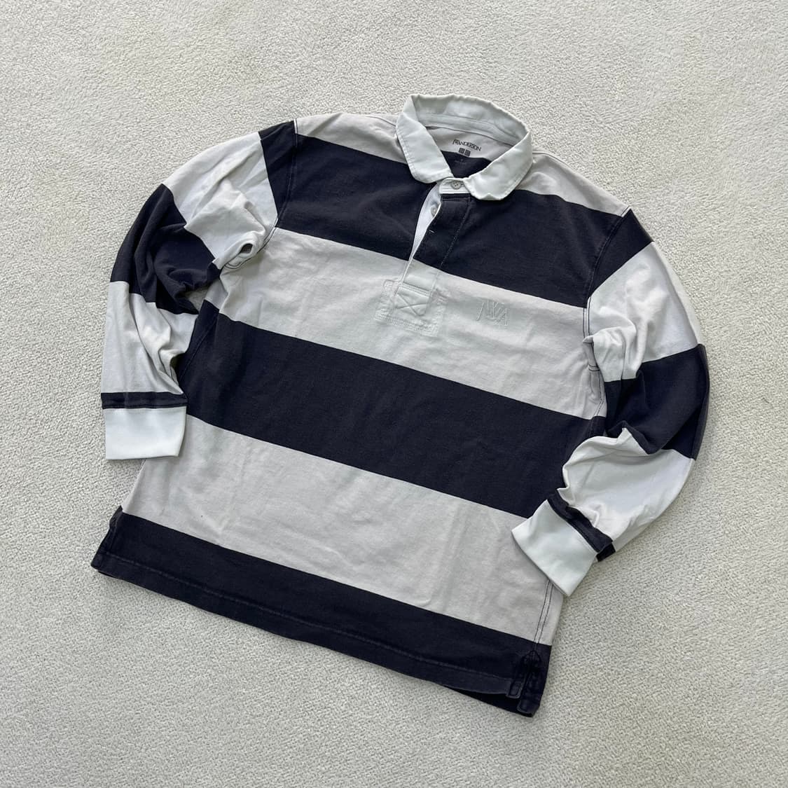 M 유니클로 JW앤더슨 럭비 티셔츠 0414M 상품이미지1