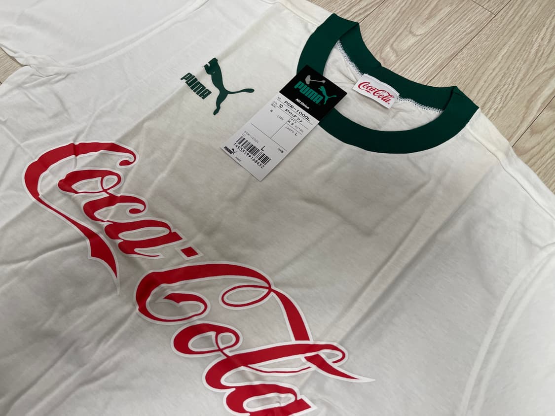 코카콜라 x 푸마 90s 올드 롱슬리브 티셔츠 4번 PUMA OLD 상품이미지4