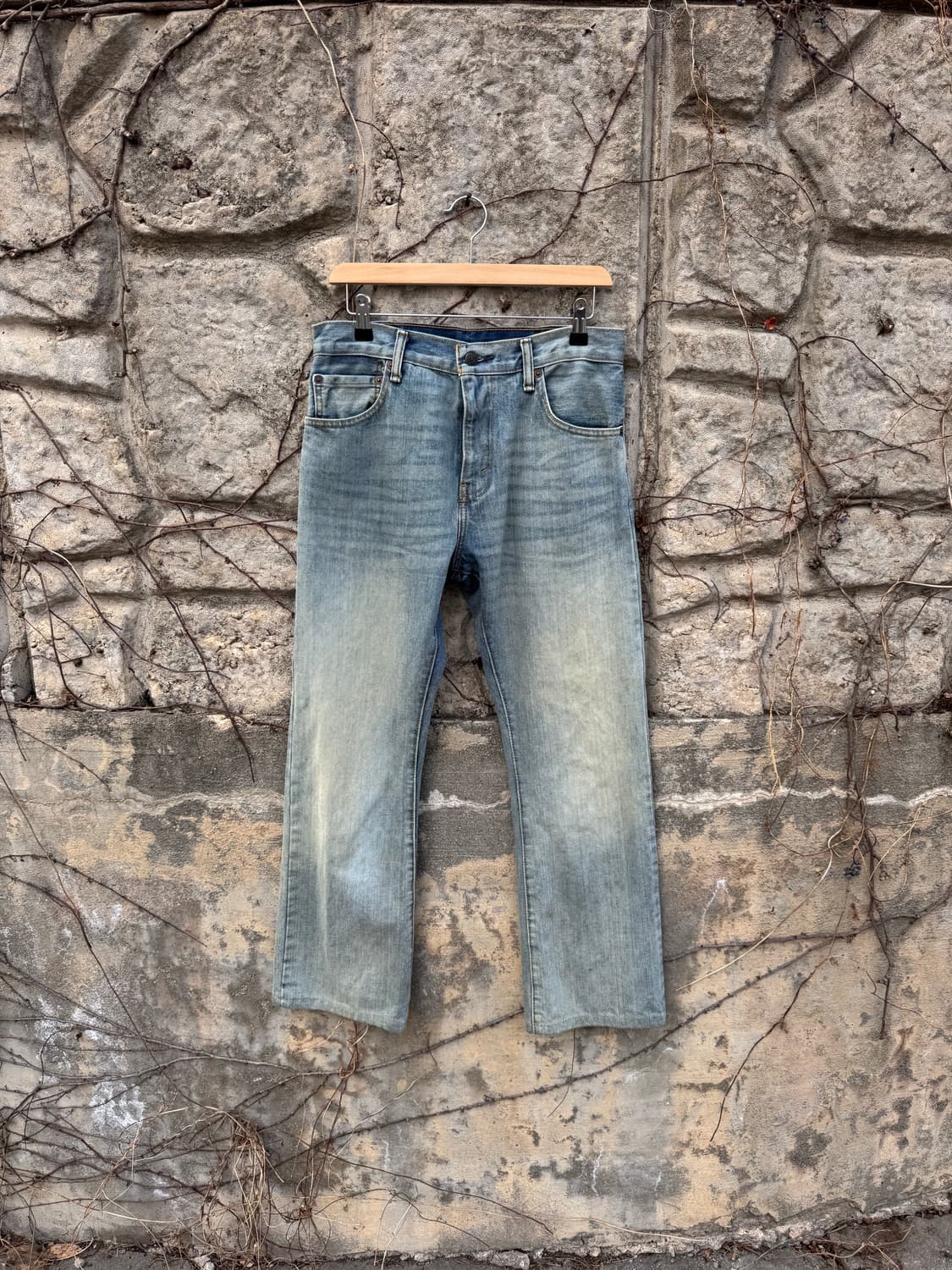리바이스 빈티지 517 부츠컷 워싱 데님 팬츠 상품이미지1