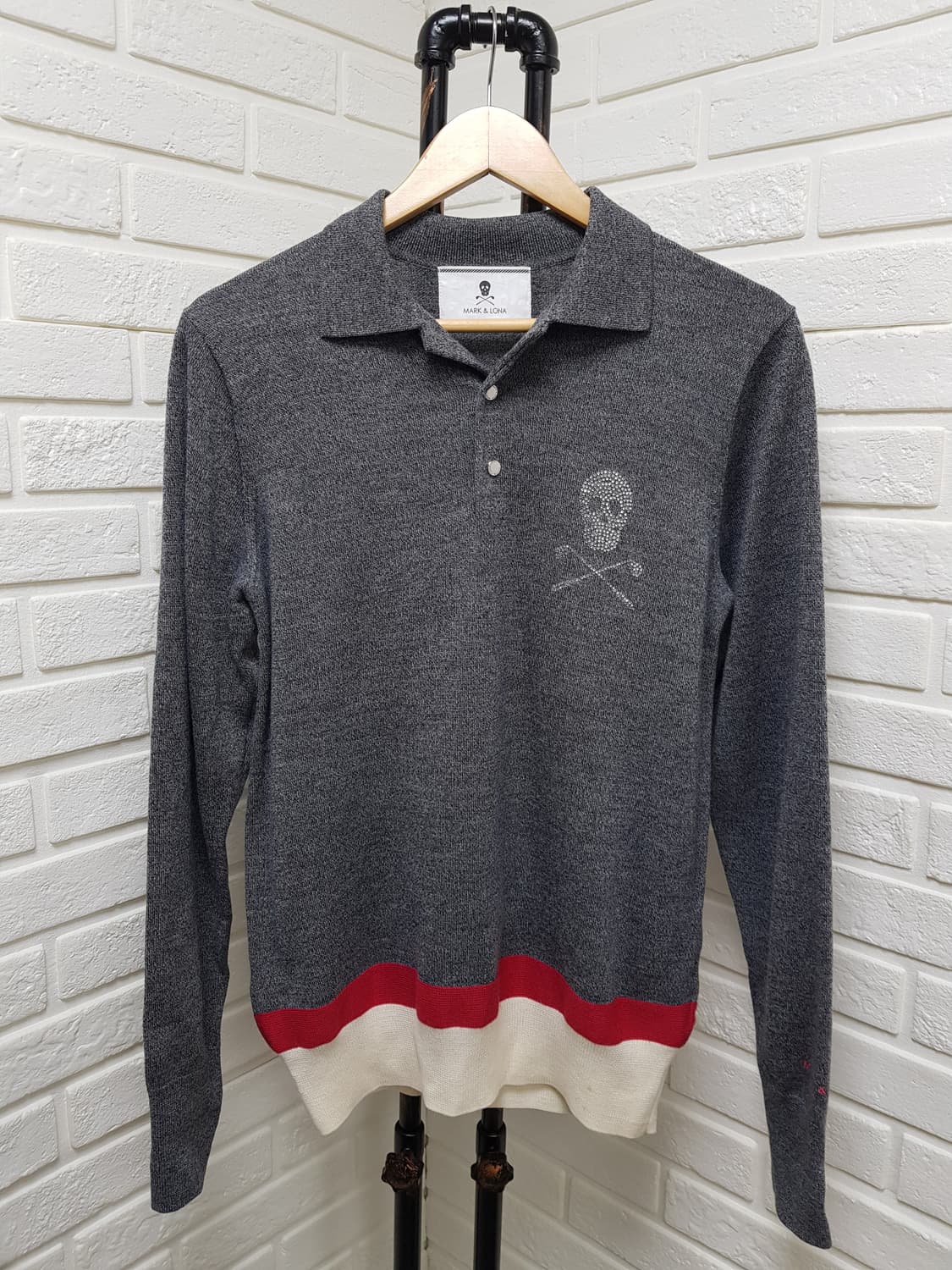 [m/95/정품] 마크앤로나 남성 골프니트 상품이미지2