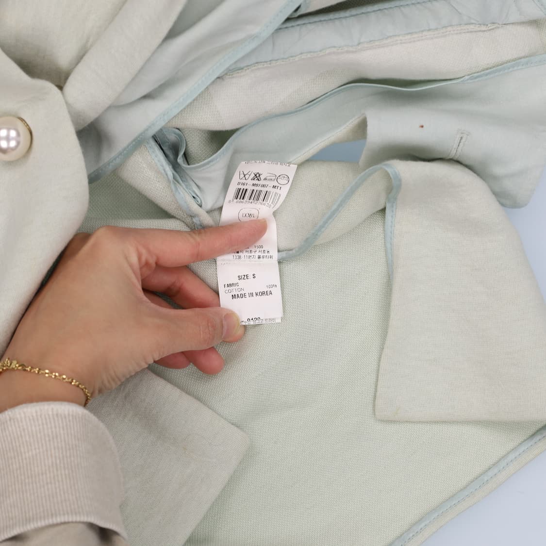 [55] DEWL 여성 숏자켓 (오염)0115H1 상품이미지7