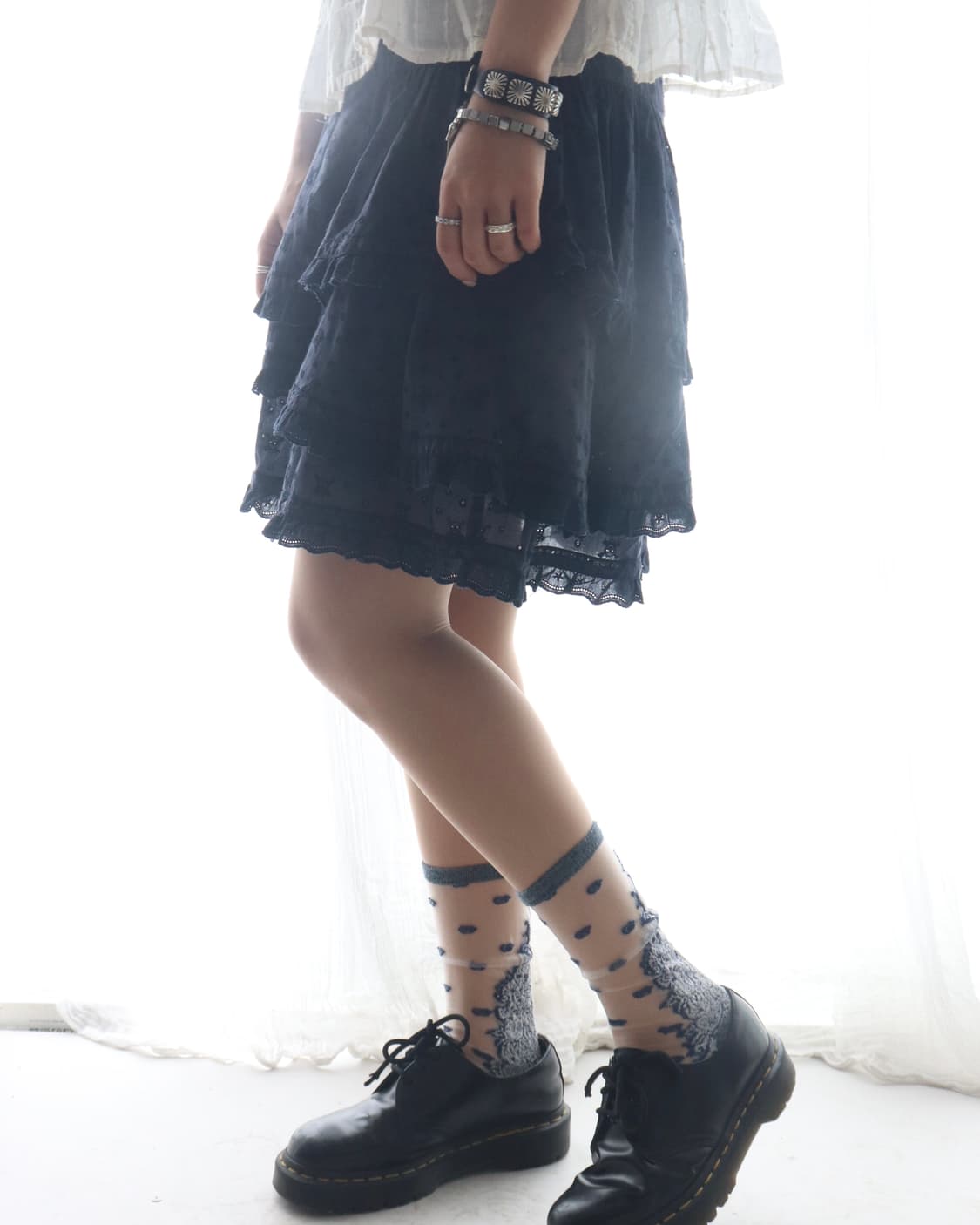 [Marc Jacobs] Skull Frill Mini Skirt  상품이미지2