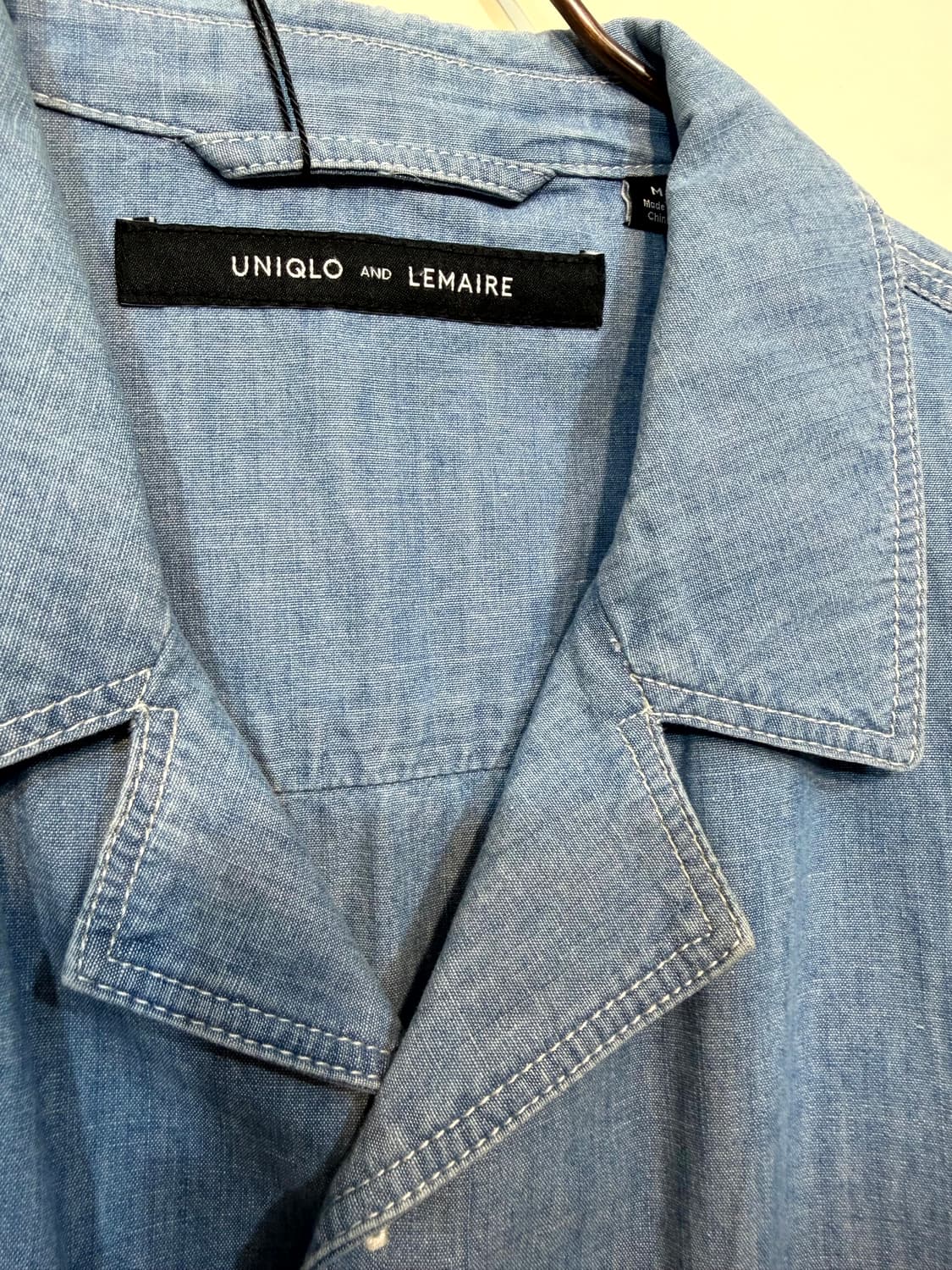 UNIQLO x LEMAIRE 16ss 샴브레이 블루종  상품이미지5