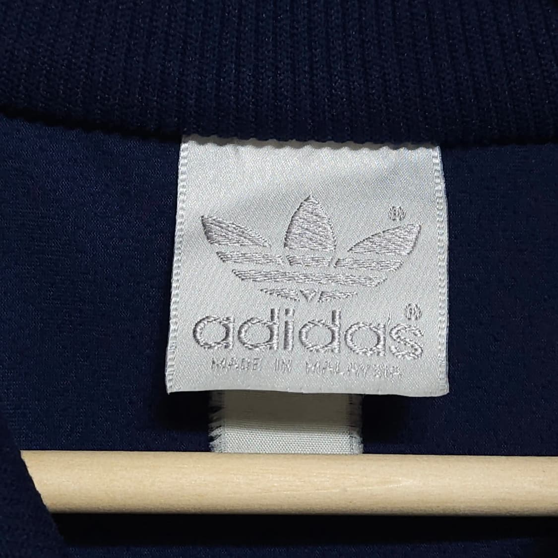 100~105)ADIDAS 아디다스 1980s 트레포일 벨벳 트랙탑 져지 상품이미지5