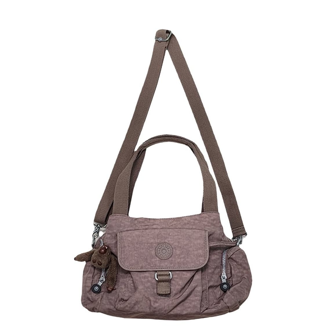 KIPLING 브라운 숄더+크로스백 상품이미지1